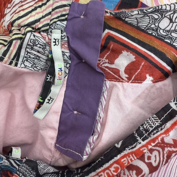 Save the Queen Patchwork Cotton Lined Skirt Size 6 - Picture 9 of 9